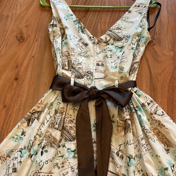 Dorothy Perkins “Venice Souvenir” cocktail dress- Uk 10 - Picture 4 of 12